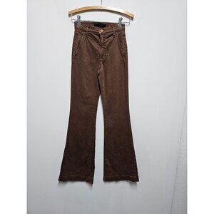 Joe's Jeans The Molly High Rise Flare Stretch Jeans Walnut Size 23